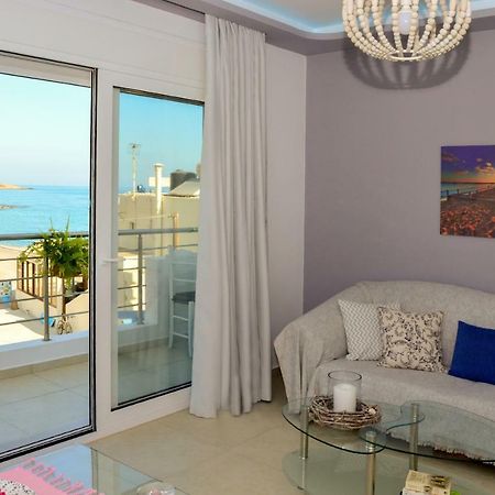 Meltemi Beach Apartments Milatos Bagian luar foto