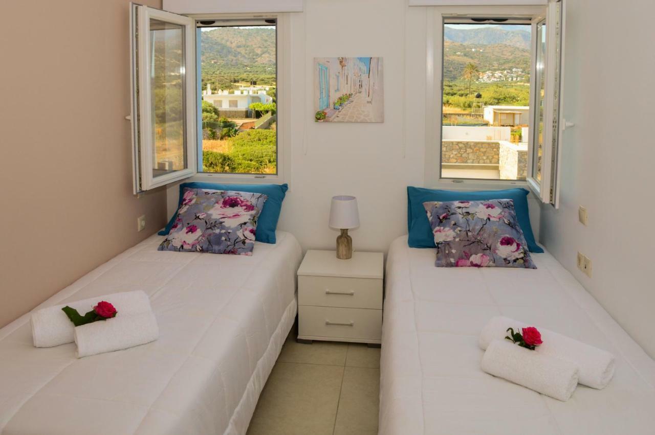 Meltemi Beach Apartments Milatos Bagian luar foto