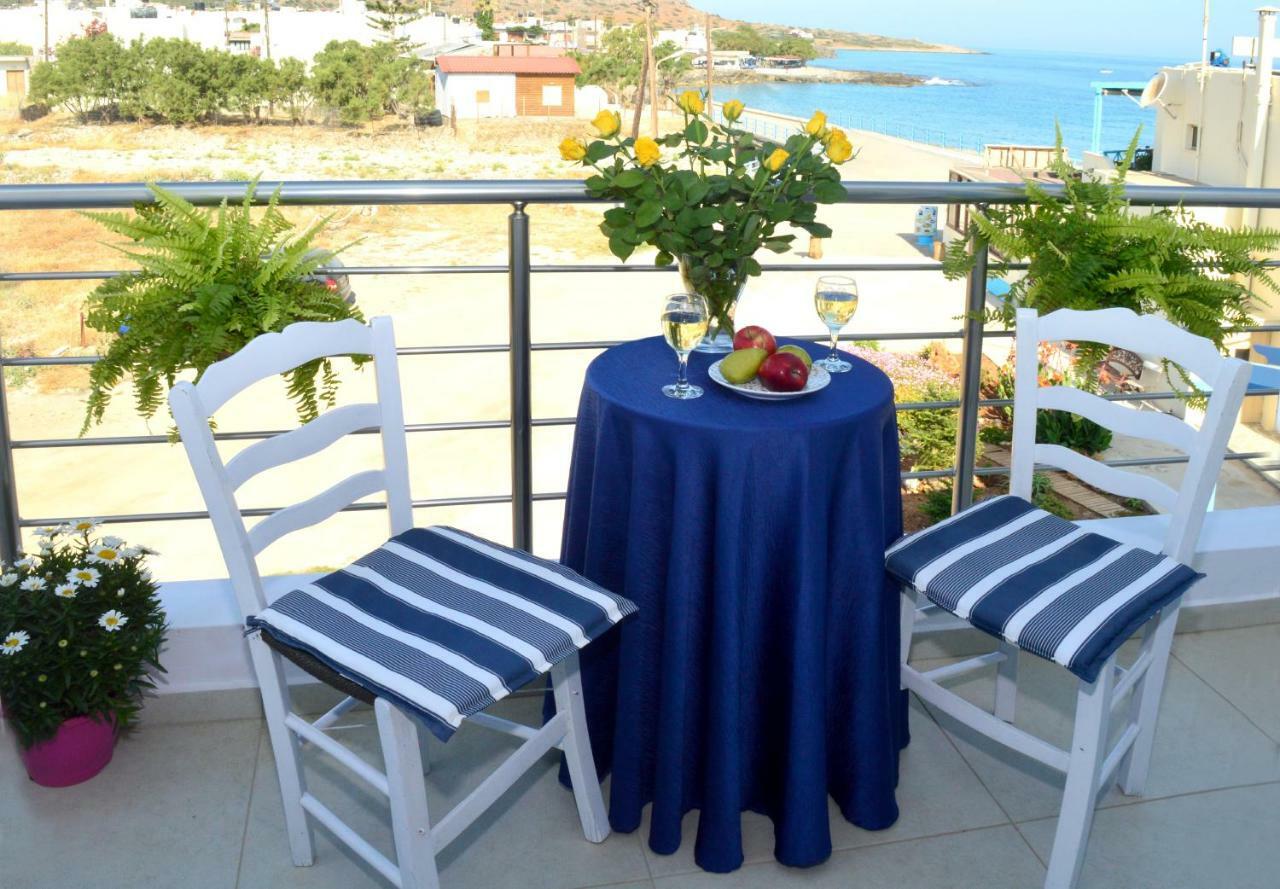 Meltemi Beach Apartments Milatos Bagian luar foto