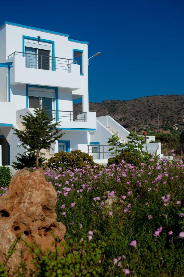 Meltemi Beach Apartments Milatos Bagian luar foto